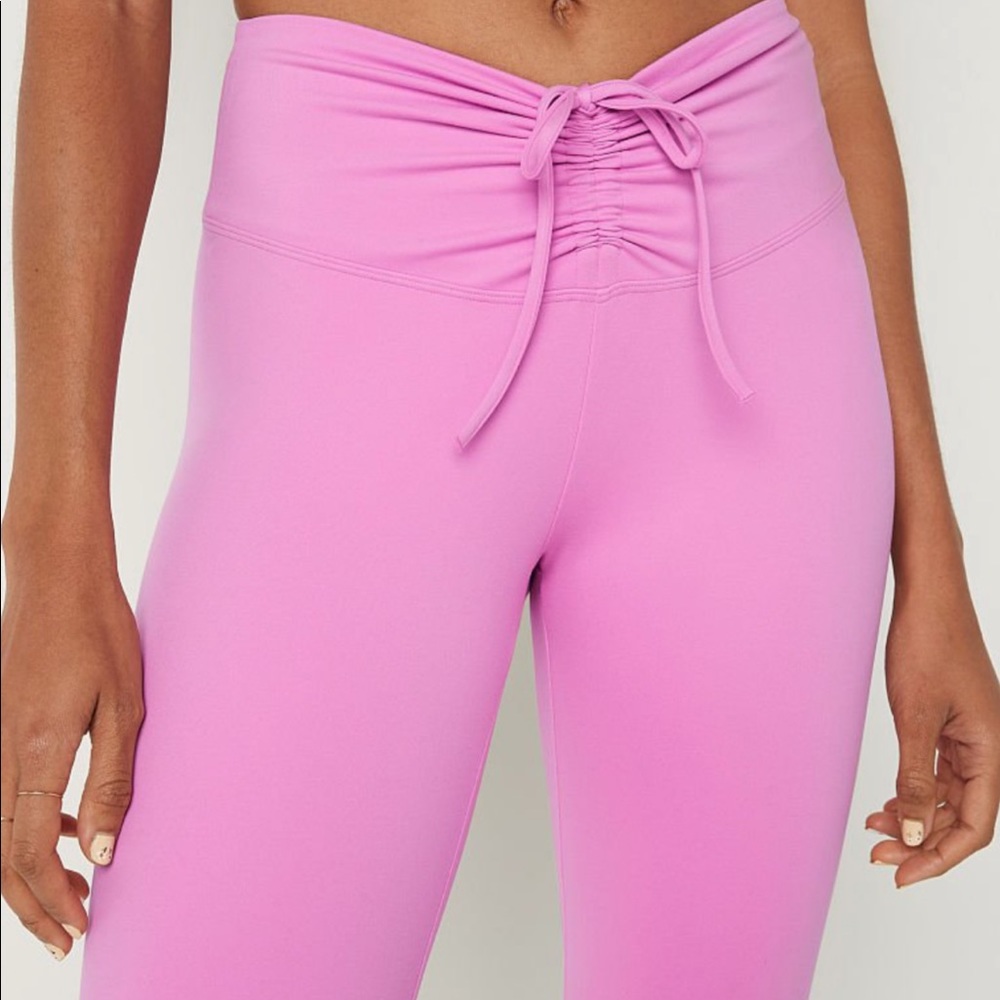 Pink Victoria’s Secret Ruched Leggings